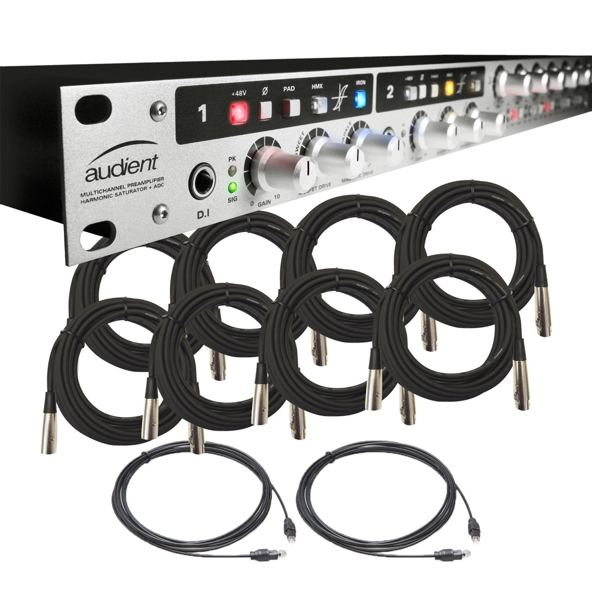 Audient ASP800 8-Channel Mic Preamp CABLE KIT – Kraft Music