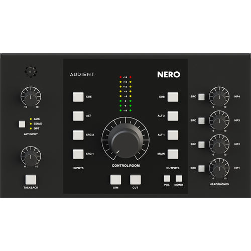 Audient Nero Desktop Monitor Controller View 1