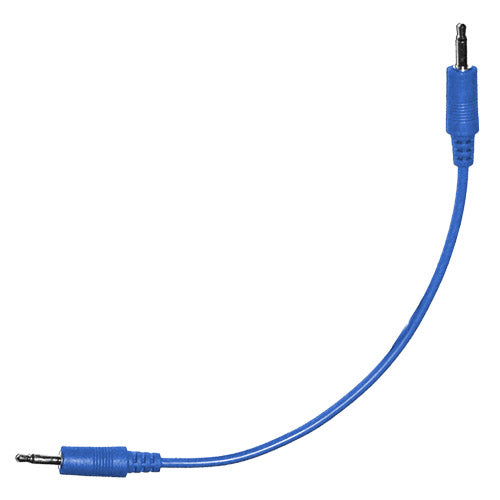 Ad Infinitum  3.5mm Color Patch Cable - Blue - 6"