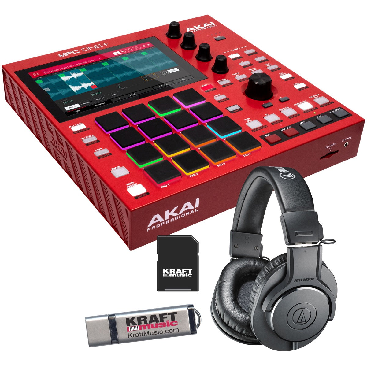 Akai Professional MPC One+ Standalone Music Production Center STUDIO KIT