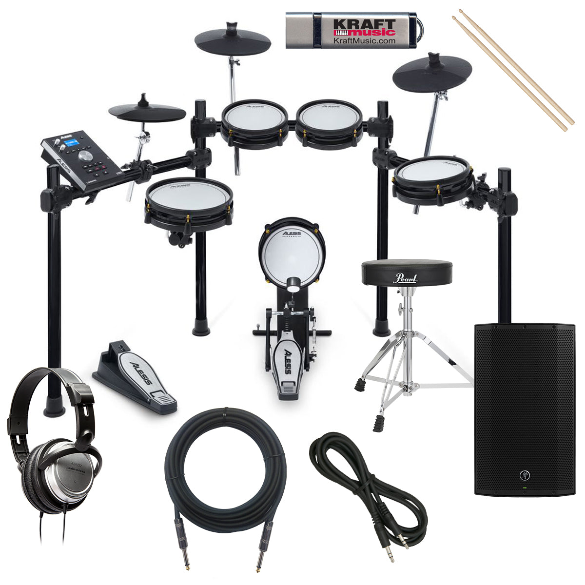 Alesis Command Mesh Special Edition Electronic Drum Set COMPLETE DRUM –  Kraft Music