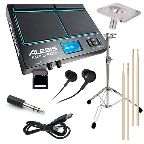 Alesis SamplePad 4 DRUM ESSENTIALS BUNDLE