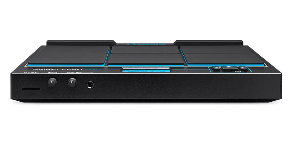 Front view of the Alesis SamplePad Pro 8-Pad Percussion and Sample-Triggering Instrument