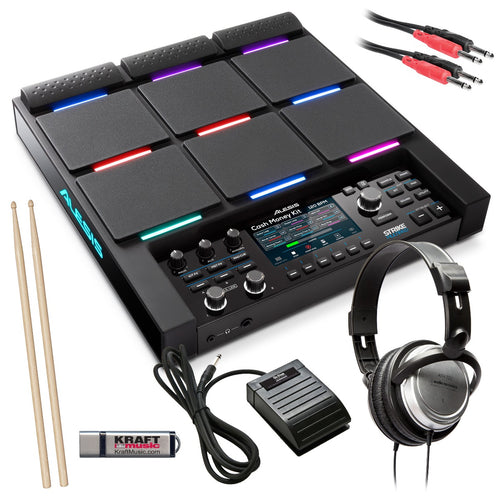 Alesis Strike MultiPad Sampling Percussion Pad BONUS PAK