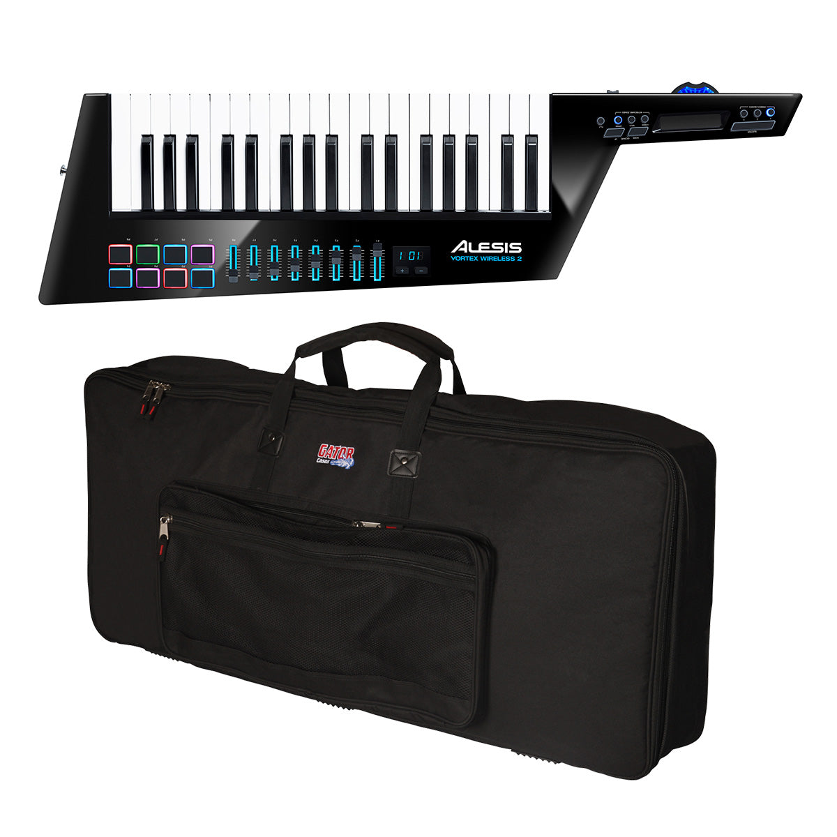 Alesis Vortex Wireless 2 USB/MIDI Keytar Controller CARRY BAG KIT – Kraft  Music