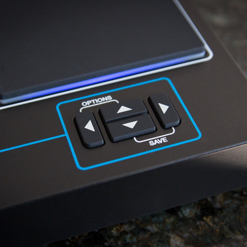 Image of the Alesis SamplePad Pro close up view of navigation controls