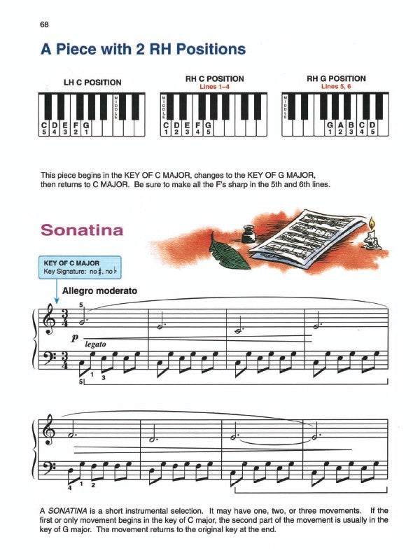 Alfred's Basic Piano Course: Lesson Book Complete 1 (1A/1B)
