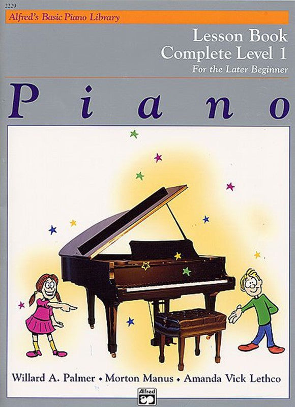 Alfred's Basic Piano Course: Lesson Book Complete 1 (1A/1B)