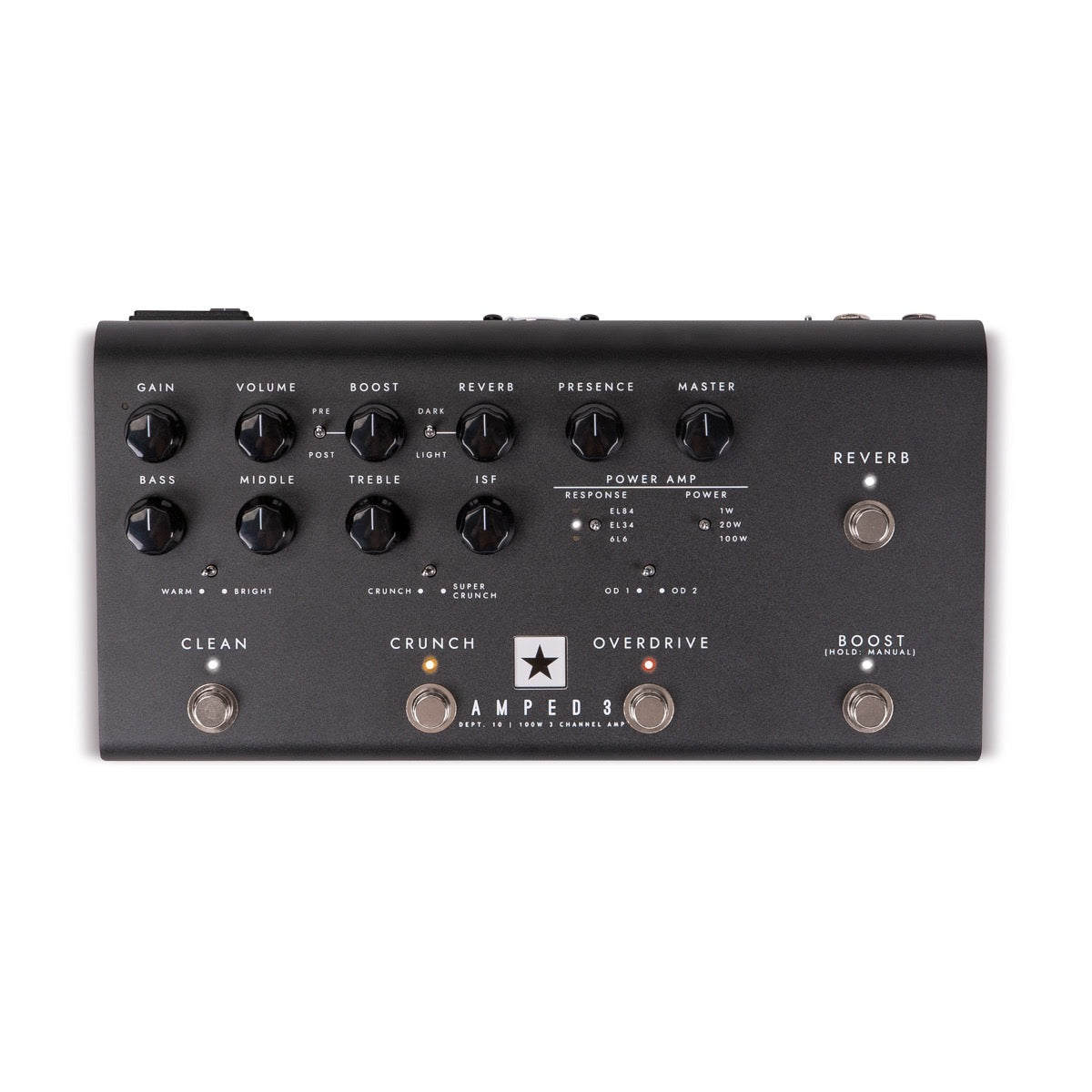 Blackstar Amped 3 100 Watt Floorboard Amp, View 1