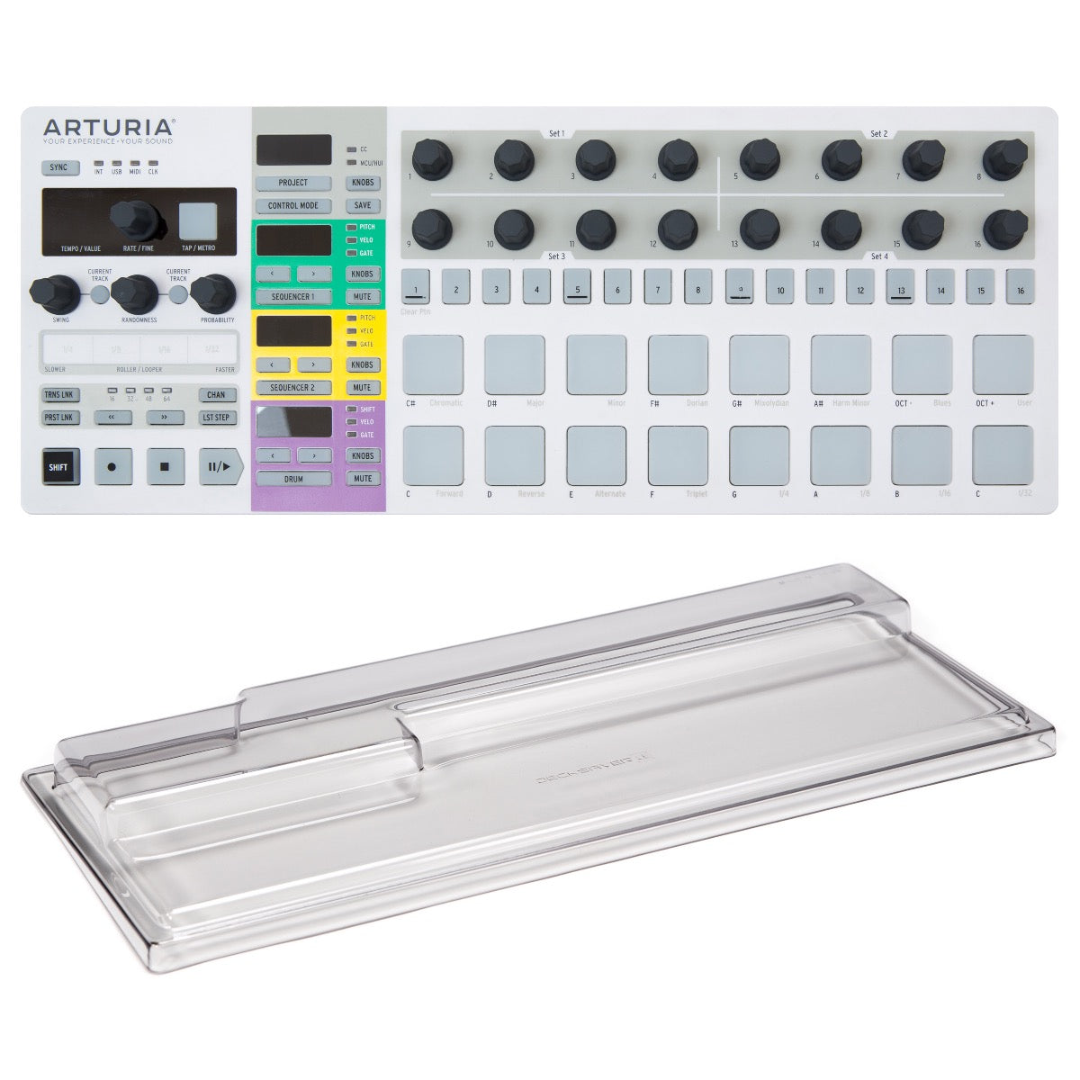 Arturia BeatStep Pro Controller and Sequencer DECKSAVER KIT