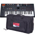 Bundle collage showing components in ASM Hydrasynth Explorer Polyphonic Wavemorphing Synthesizer CARRY BAG KIT bundle