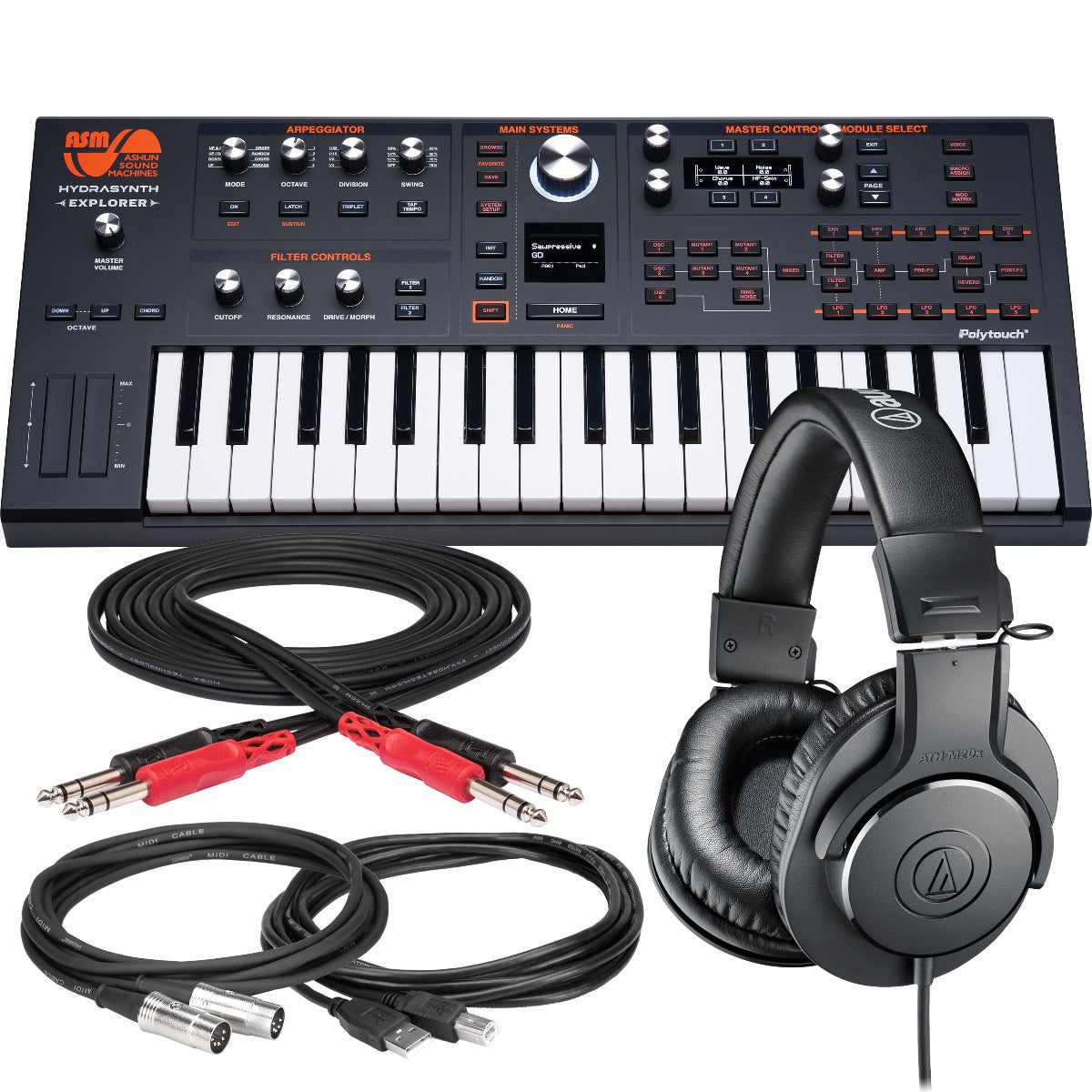 ASM Hydrasynth Explorer Polyphonic Wavemorphing Synthesizer STUDIO