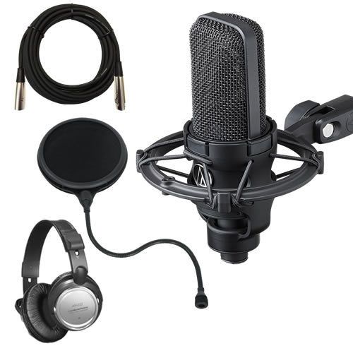 Audio-Technica AT4040 Cardioid Condenser Microphone BONUS PAK