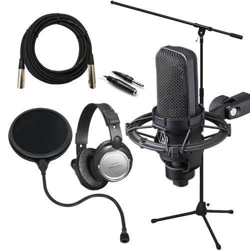 Audio-Technica AT4040 Cardioid Condenser Microphone STUDIO PAK