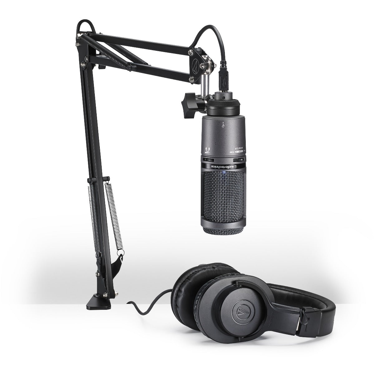 Audio-Technica AT2020USB+PK Streaming/Podcasting Pack – Kraft Music