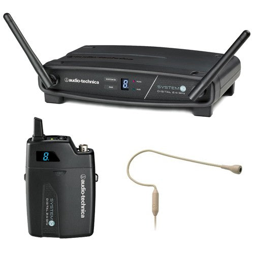Audio-Technica ATW-1101 Wireless System with ATW-R1100 Receiver & ATW-T1001 UniPak