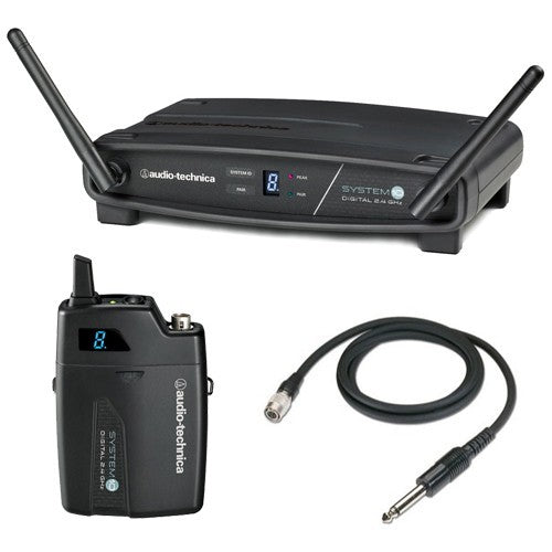 Audio-Technica ATW-1101 Wireless System with ATW-R1100 Receiver & ATW-T1001 UniPak