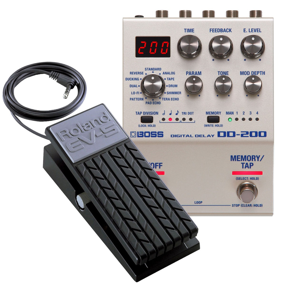 BOSS DD-200 Digital Delay Pedal PERFORMER PAK – Kraft Music