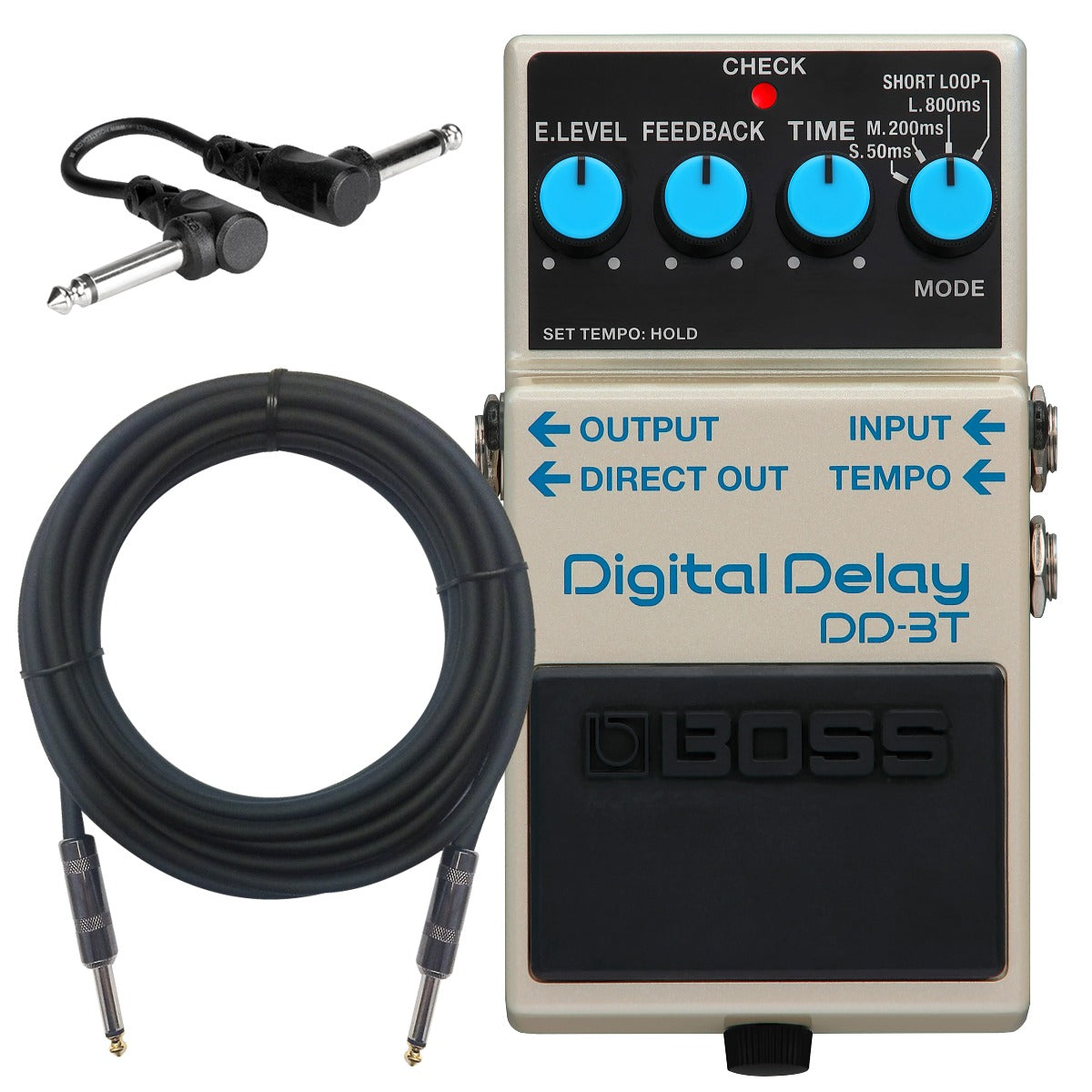 Boss DD-3T Digital Delay Pedal CABLE KIT – Kraft Music