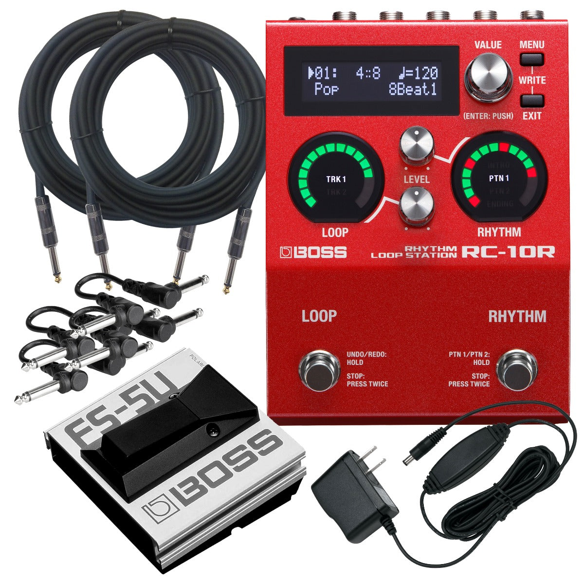 BOSS RC-10R Rhythm Loop Station STAGE KIT