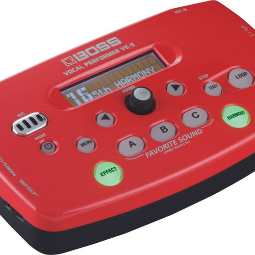 Boss VE-5 RD Vocal Performer - Red