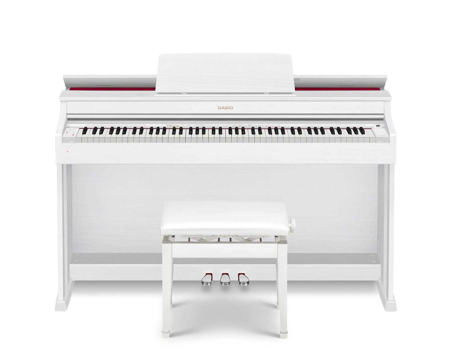 Casio ap 470 clearance white
