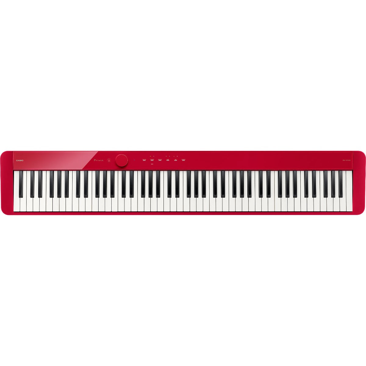 Top view of Casio Privia PX-S1100 Digital Piano - Red