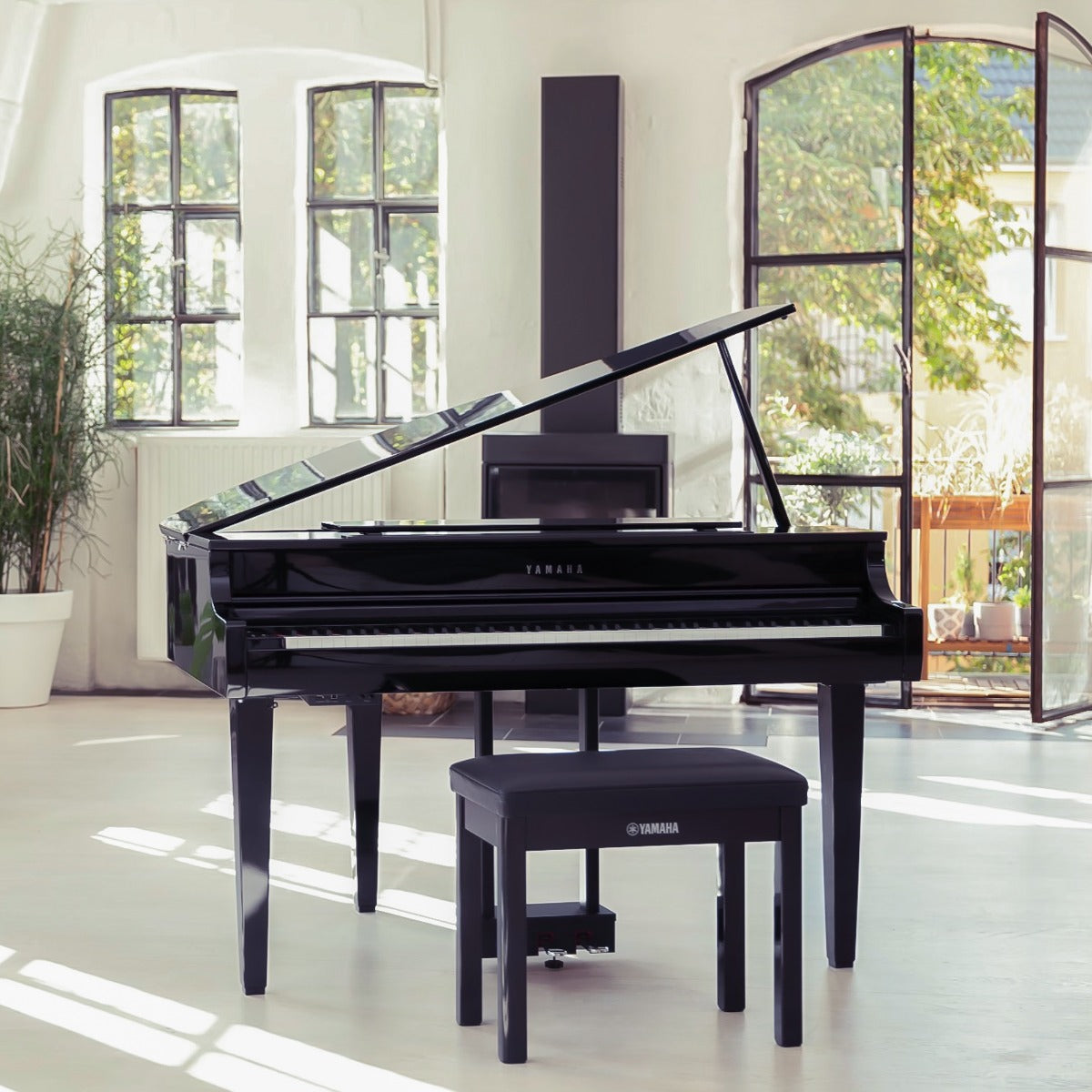Yamaha Clavinova CLP-765GP Digital Piano - Polished Ebony – Kraft Music