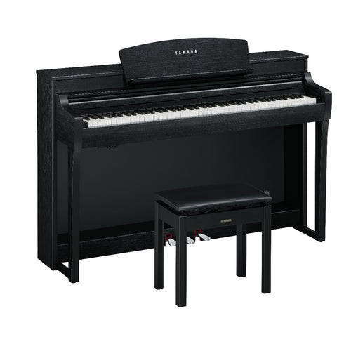 Yamaha Clavinova CSP255B Digital Piano with Bench - Black Walnut