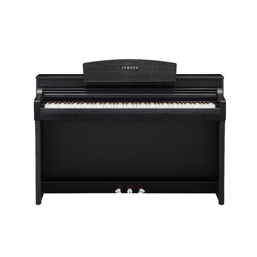 Yamaha Clavinova CSP255B Digital Piano with Bench - Black Walnut - front view