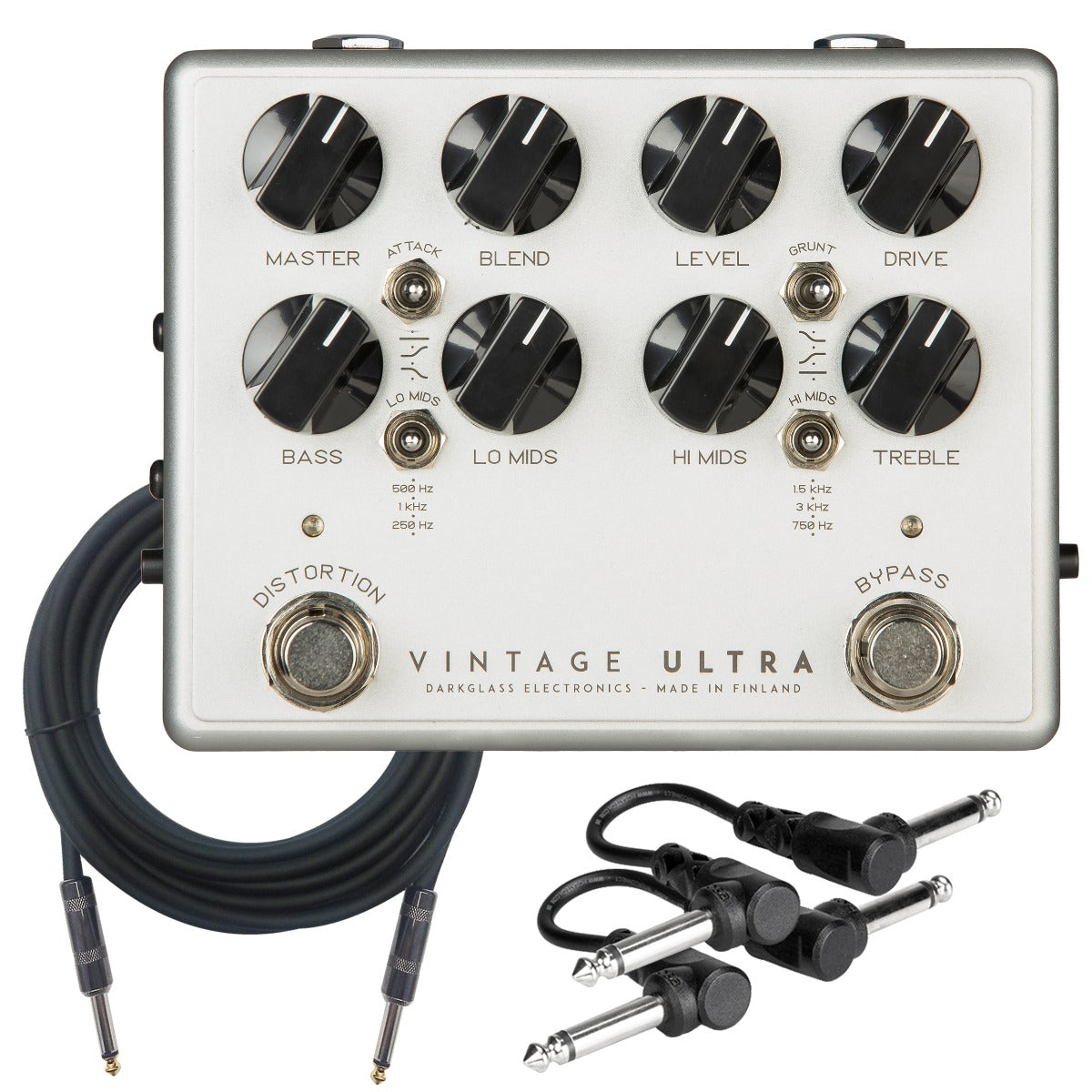 Darkglass Vintage Ultra v2 (Aux-In) Bass Preamp Pedal CABLE KIT