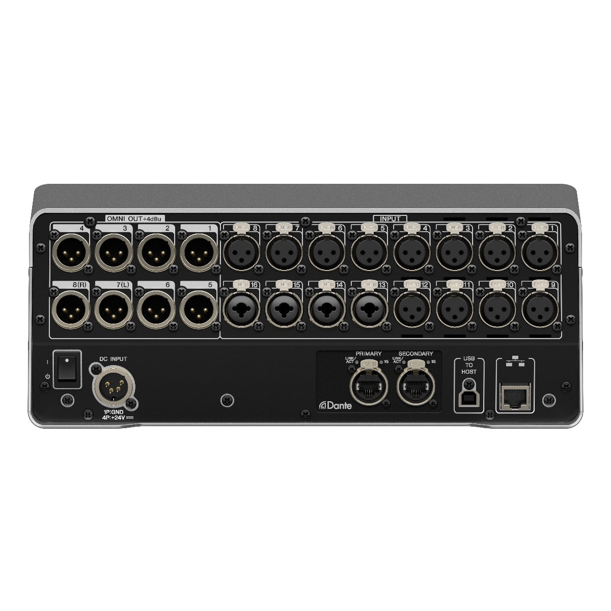 Yamaha DM3-D Ultracompact Digital mixer with Dante, View 2