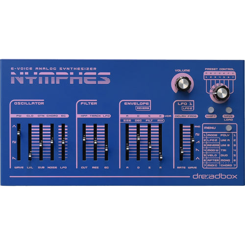 Dreadbox Nymphes Desktop Polyphonic Analog Synthesizer View 1