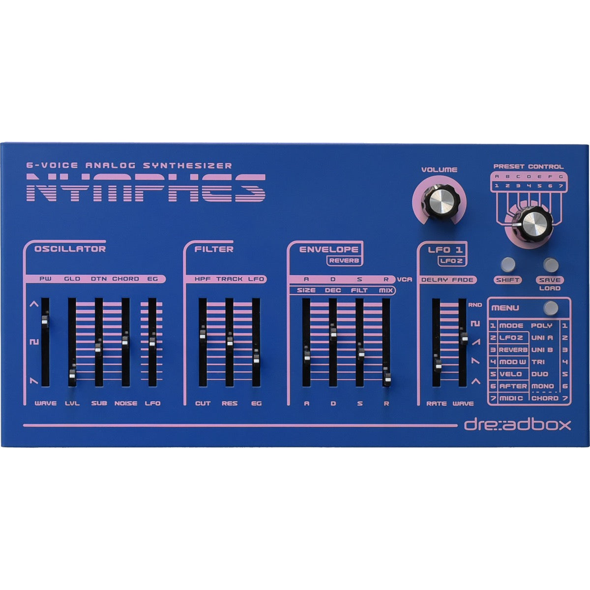 鍵盤楽器 Nymphes dreadbox Dreadbox Nymphes