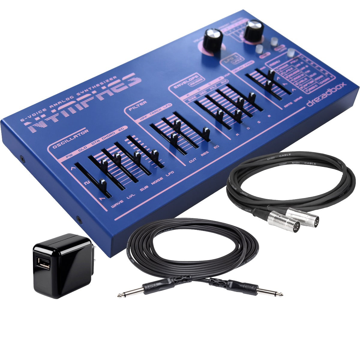 Dreadbox Nymphes Desktop Polyphonic Analog Synthesizer POWER