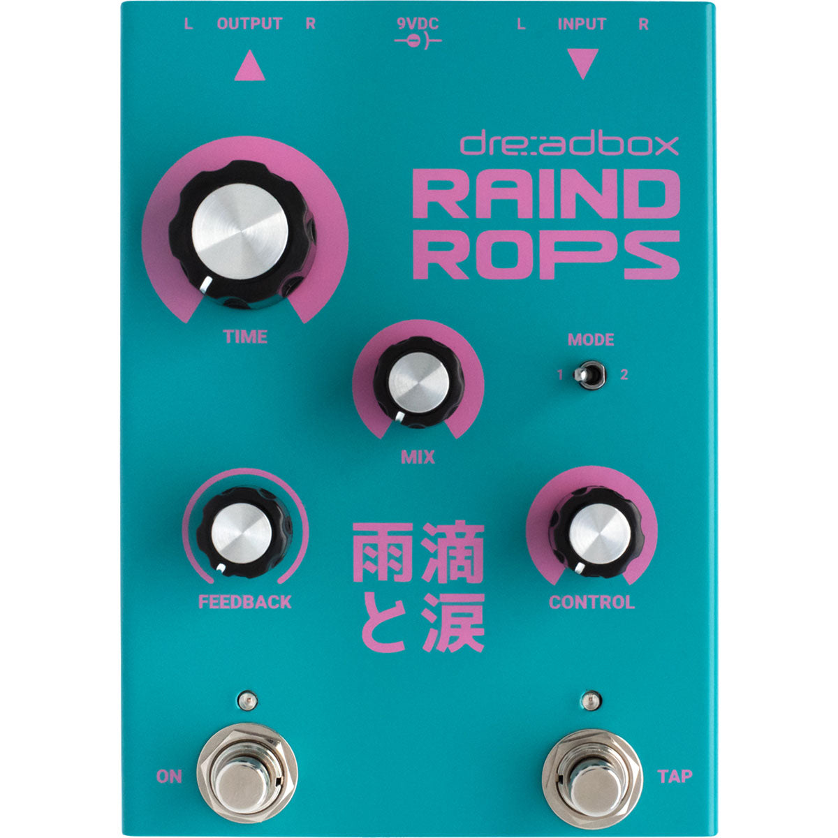 pitch shifter effect pedal Dreadbox Raindrops Delay, Pitch Shifter & Reverb Effects Pedal