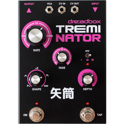 Dreadbox Treminator VCA-Based Tremolo Effects Pedal View 1