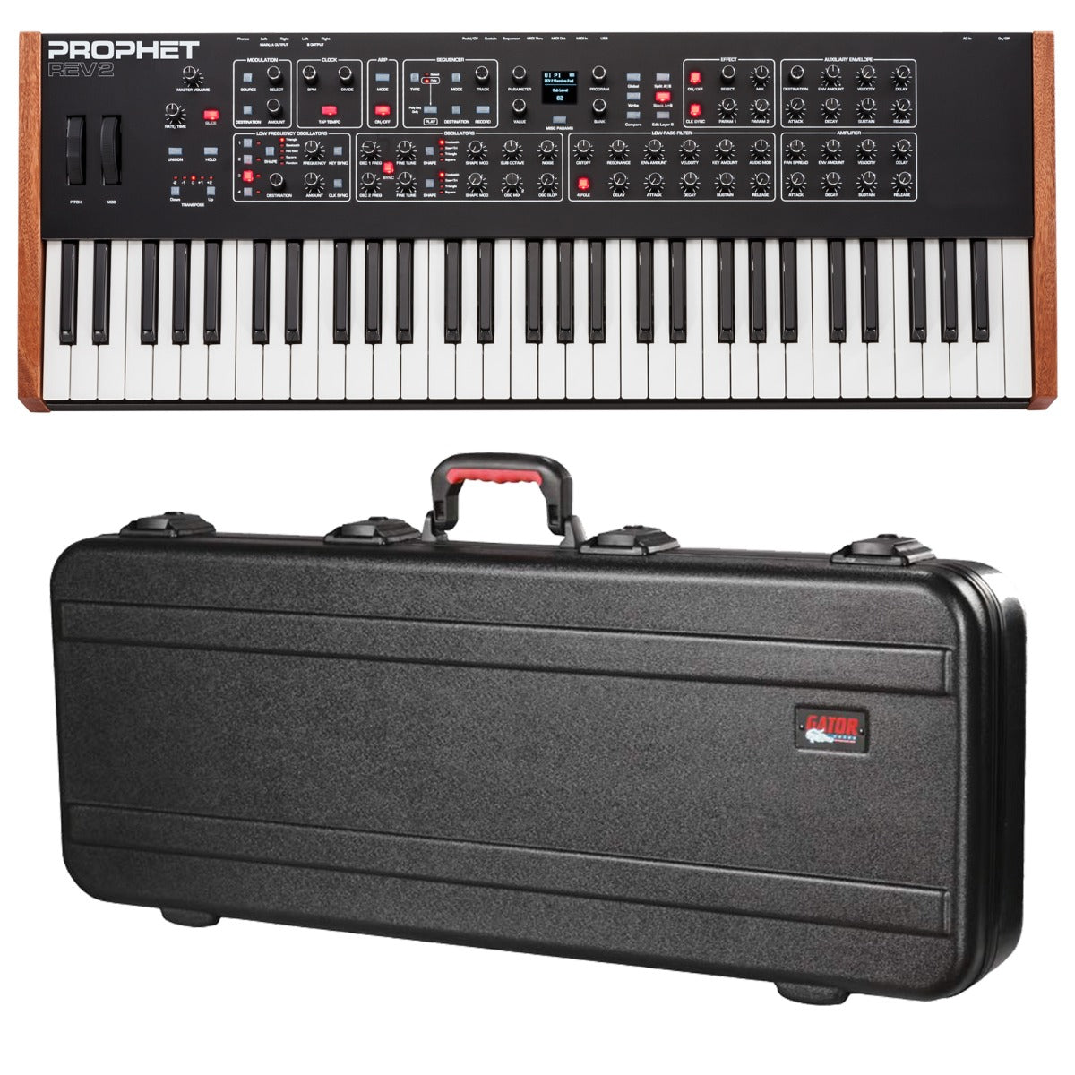 Dave Smith Instruments Prophet Rev2 8-Voice Analog Synthesizer STAGE RIG