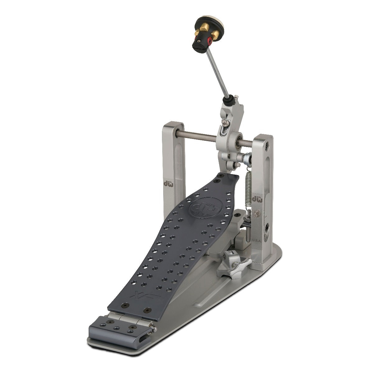 DW DWCPMDDXF MFG Series Machined Direct Drive Single Bass Drum Pedal with Extended Footboard