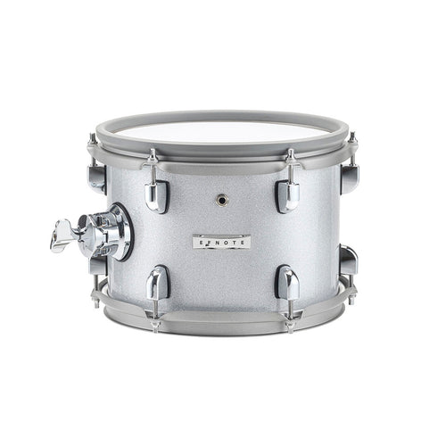 EFNOTE 10x7 Electronic Rack Tom - White Sparkle