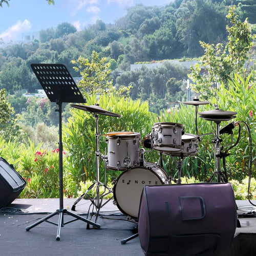 EFNOTE MINI Electronic Drum Set - White Sparkle, View 6