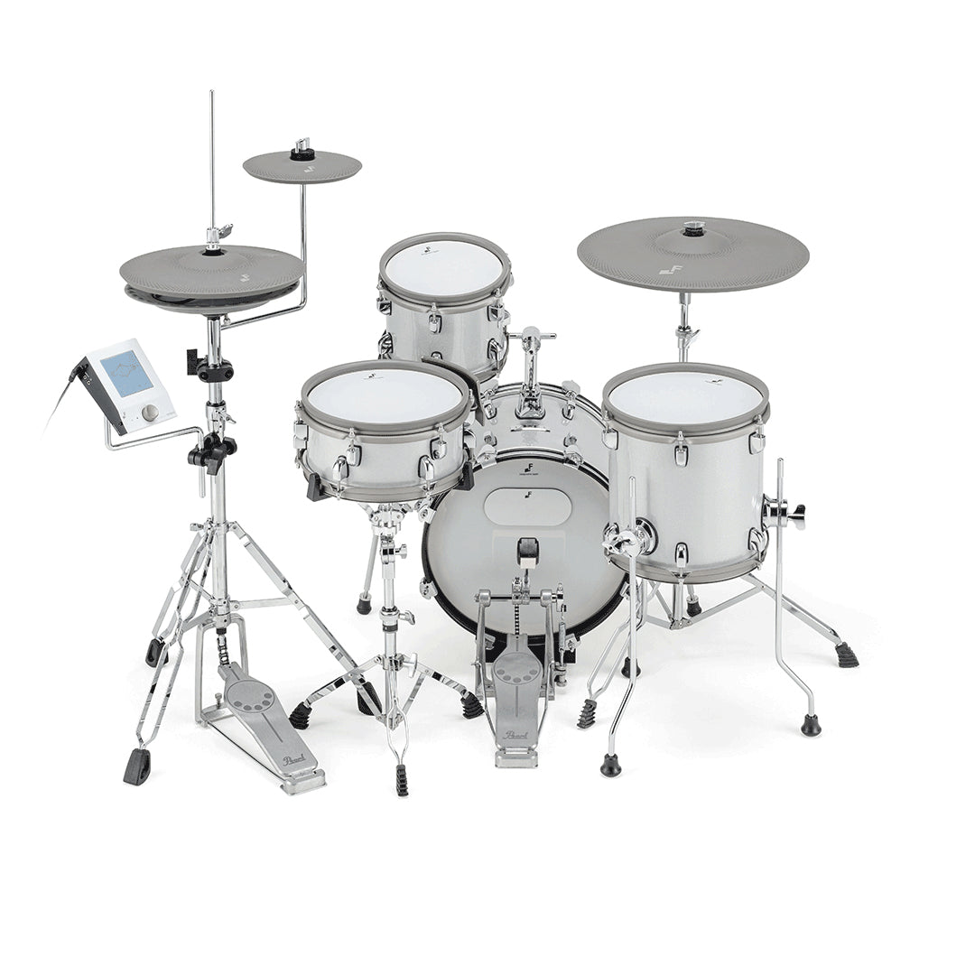 EFNOTE MINI Electronic Drum Set - White Sparkle, View 1