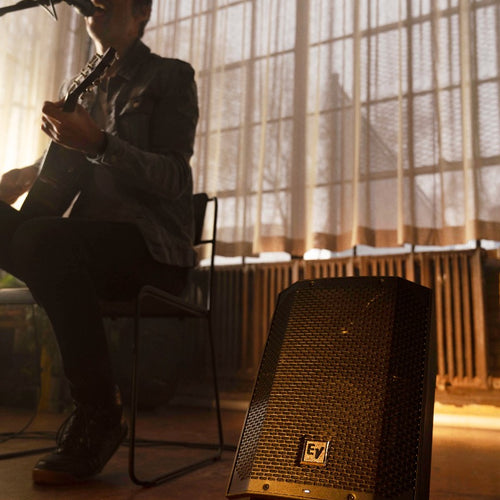 EV Everse 8 2-way Battery Powered Speaker - Black, View 10