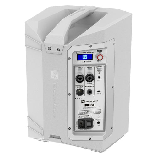 EV Everse 8 2-way Battery Powered Speaker - White, View 4