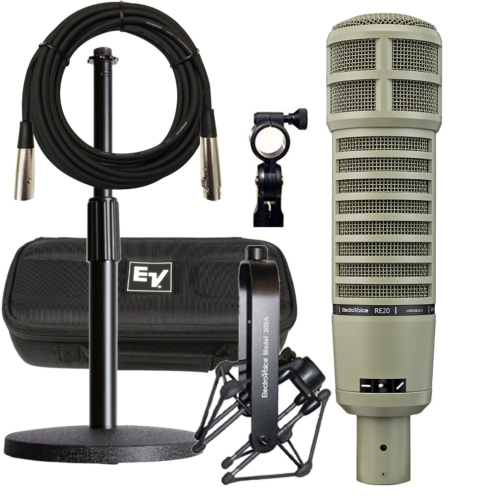 Electro-Voice RE20 ダイナミックマイク Electro-Voice RE20 Large-Diaphragm Dynamic Microphone
