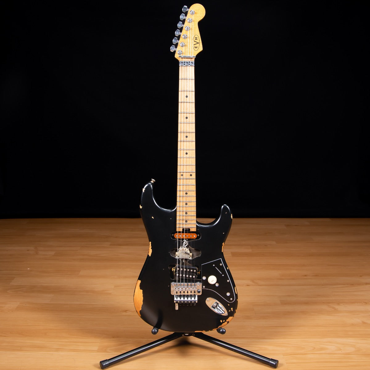 EVH Frankenstein Relic Series Electric Guitar - Black SN EVH2203585 – Kraft  Music