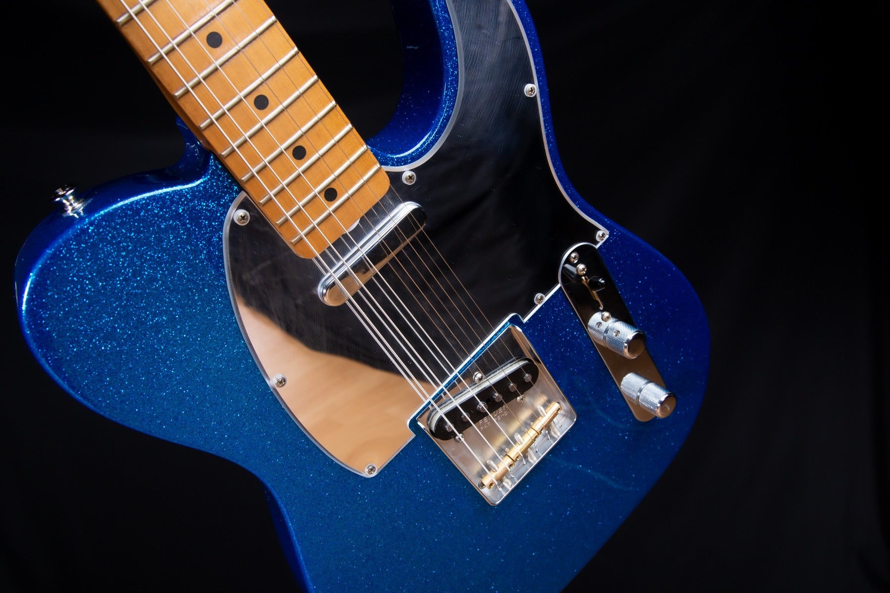 Fender J Mascis Telecaster - Maple, Bottle Rocket Blue Flake view 8