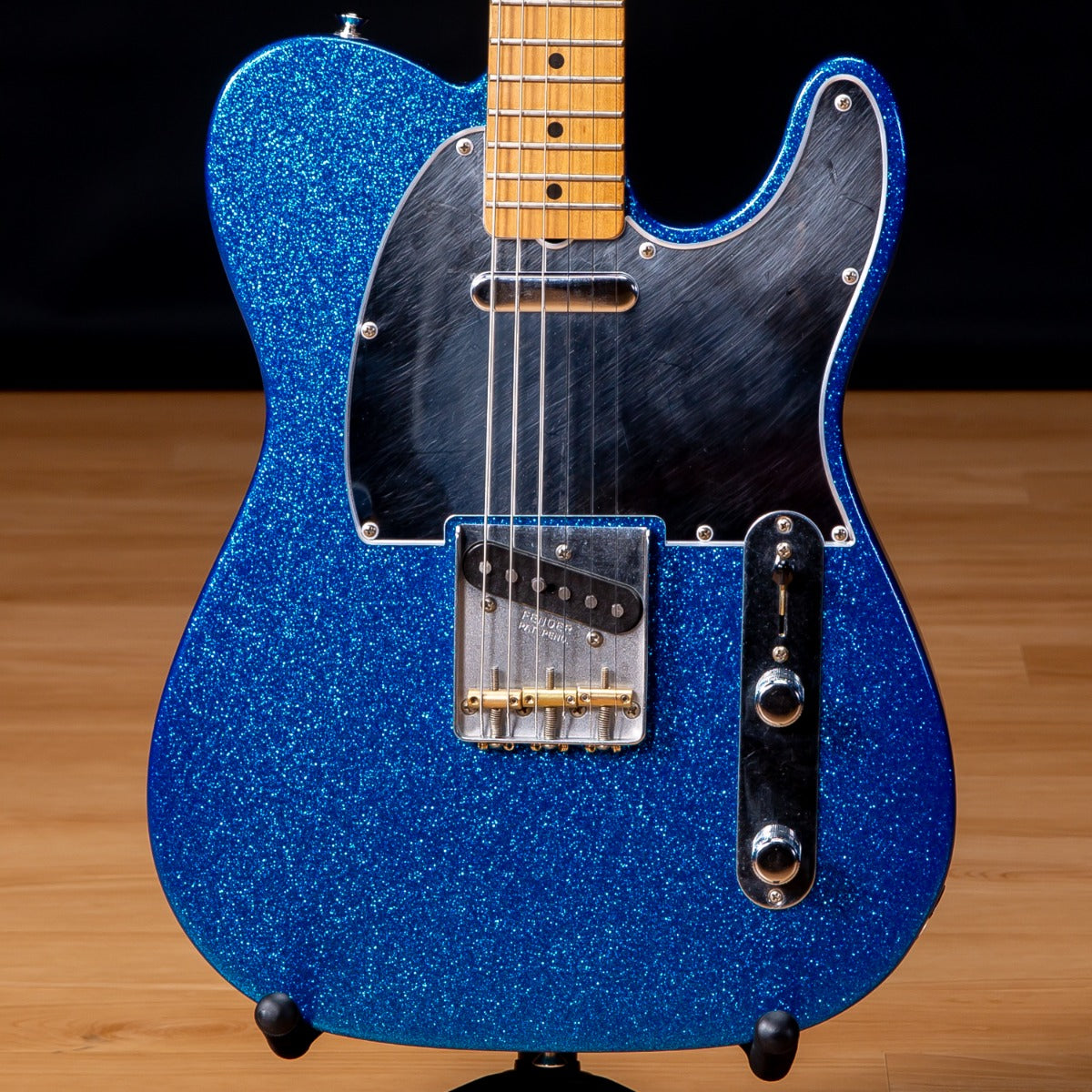 Fender J Mascis Telecaster - Maple, Bottle Rocket Blue Flake view 1