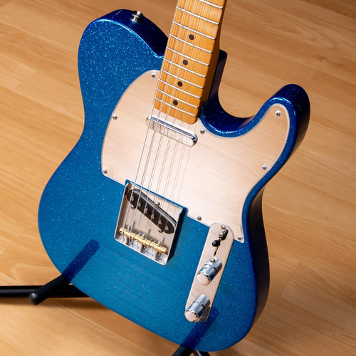 Fender J Mascis Telecaster - Maple, Bottle Rocket Blue Flake view 5
