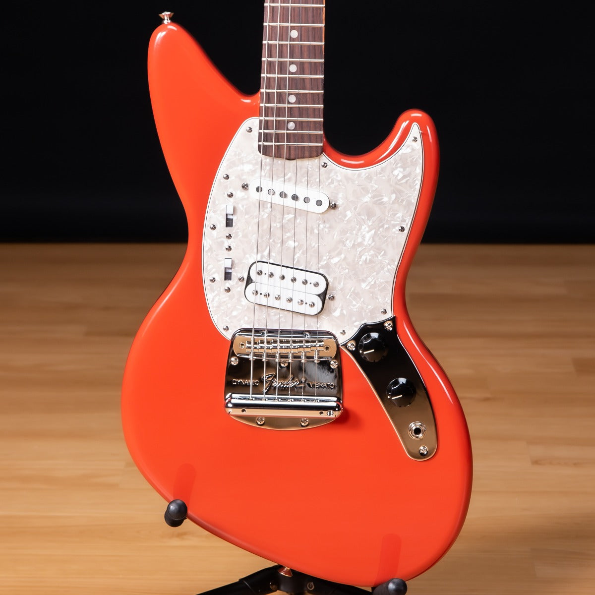Fender kurt cobain mustang fiesta sales red